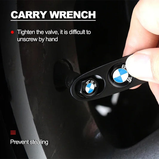BMW Dust Caps with Keychain