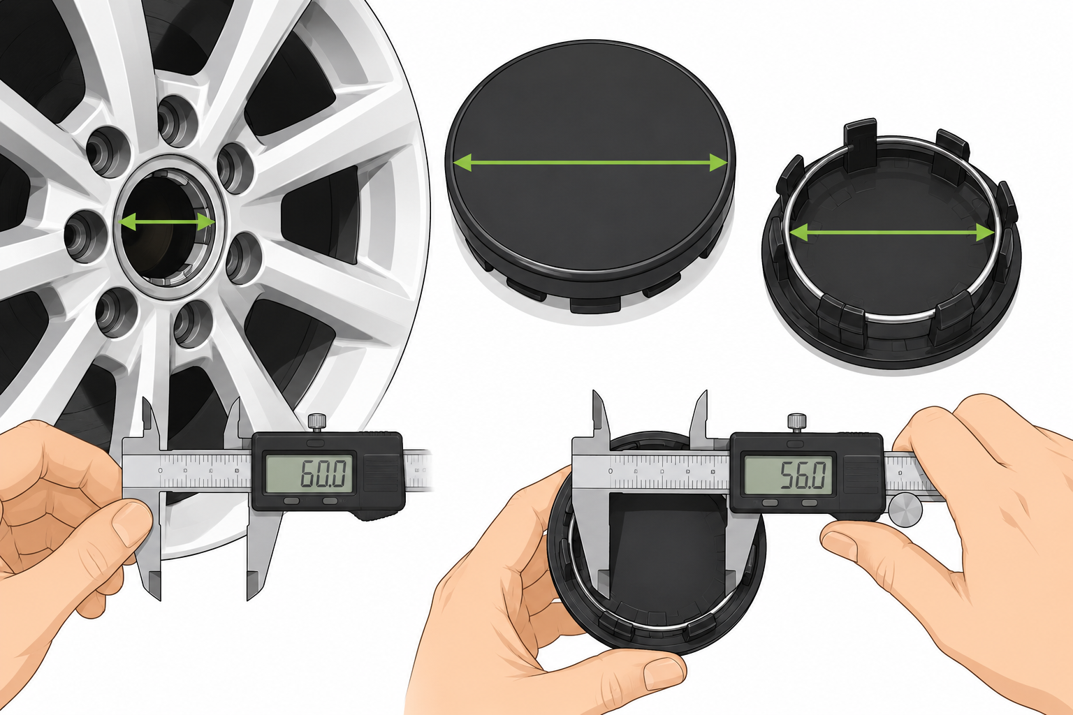 How to Measure the Size of a Wheel Centre Cap: The Ultimate Guide