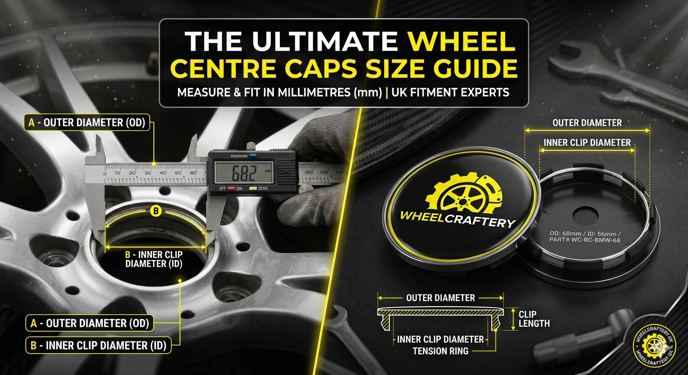 The Ultimate Wheel Centre Caps Size Guide: How to Measure and Fit Like a Pro