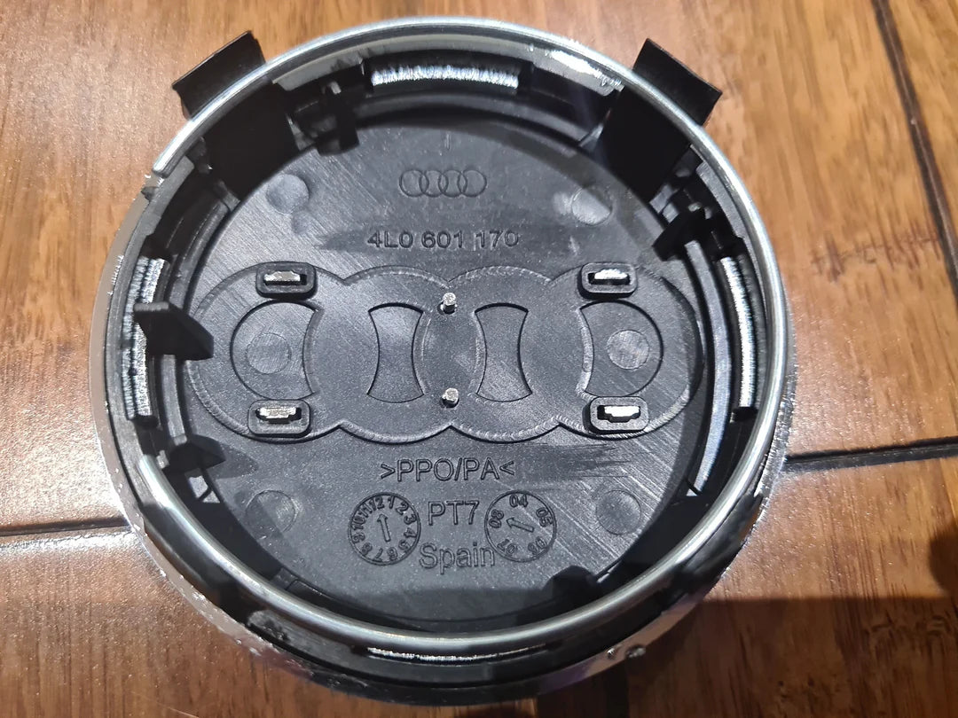 Audi 68 mm Wheel Centre Caps — Fit for A3, A4 & A6 Alloy Wheels