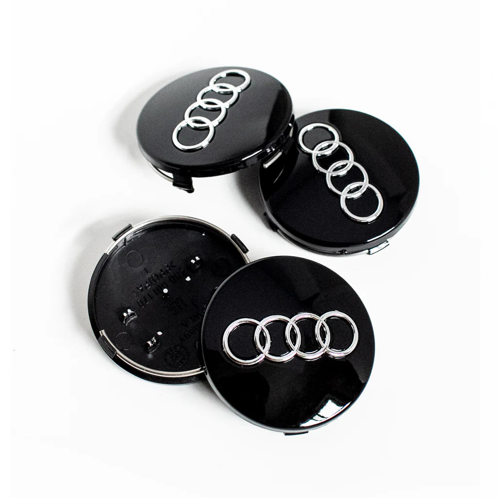 Audi 68 mm wheel centre caps set of 4 UK
