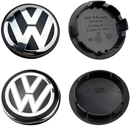 VW Centre Caps 60mm – Sleek Fit for Volkswagen