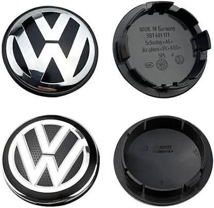 VW Centre Caps 60mm – Sleek Fit for Volkswagen