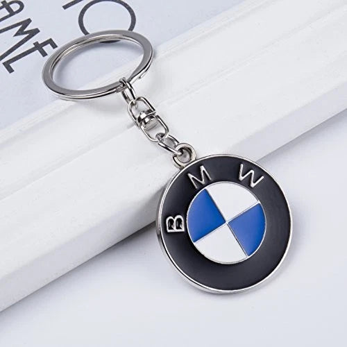 BMW Luxury Silver Keyring Key Chain Fob – Ideal Gift UK