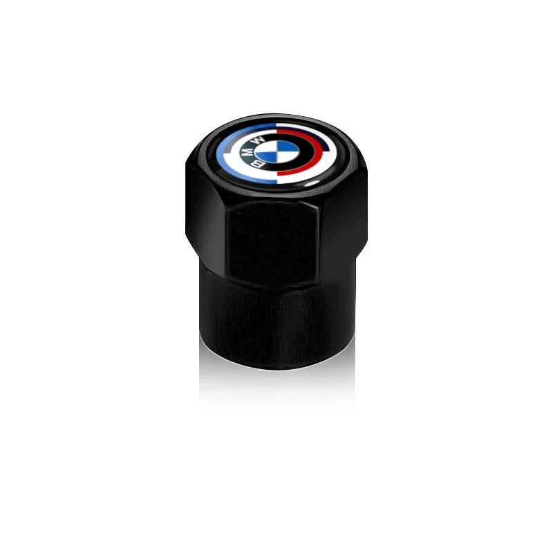 BMW Valve Caps Set Available in black, silver, green, blue, orange,red