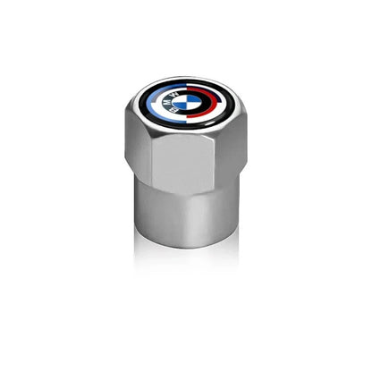 BMW Valve Caps Set Available in black, silver, green, blue, orange,red