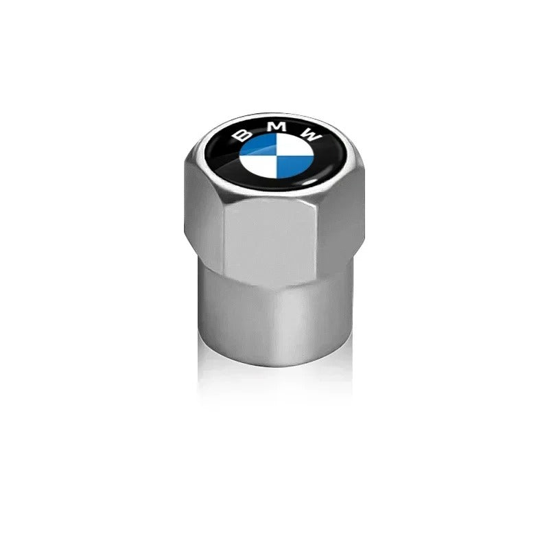 BMW Valve Caps Set Available in black, silver, green, blue, orange,red
