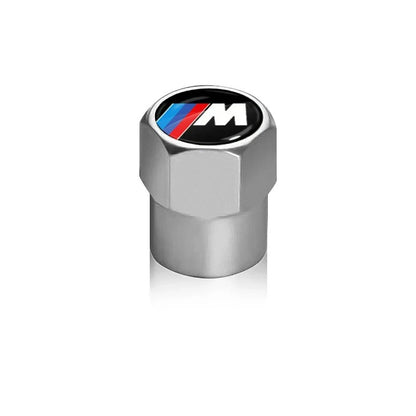 BMW Valve Caps Set Available in black, silver, green, blue, orange,red