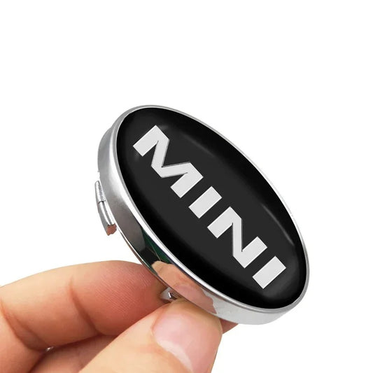 Mini Centre Caps Black – 56mm & 60mm | Perfect Fit for Mini Cooper Wheels