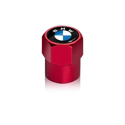 BMW Valve Caps Set Available in black, silver, green, blue, orange,red