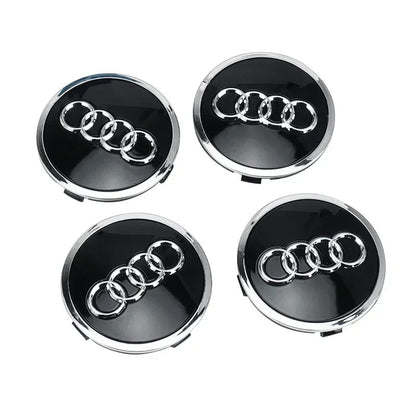 Audi 69 mm wheel centre caps set of 4 UK