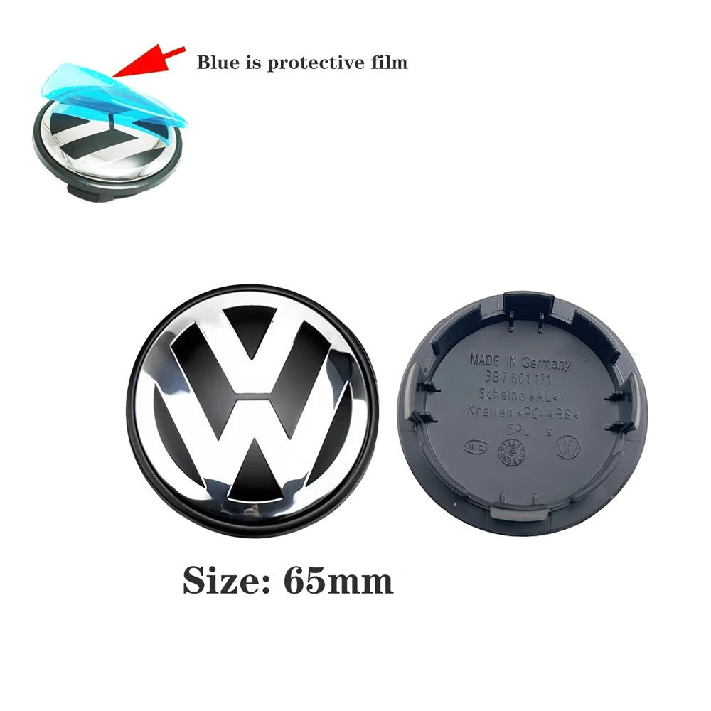 Genuine vw Centre Caps 65mm – OEM-Style Fit for Volkswagen