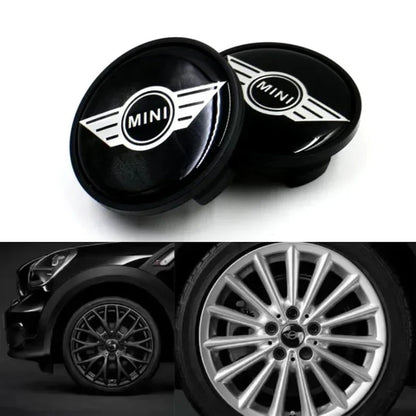 Mini Cooper Wheel Centre Caps – Black 54mm | Genuine Fit & Style