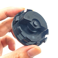 VW Dynamic Floating Wheel Centre Caps - Motionless Spinning Badges (4 Pcs)