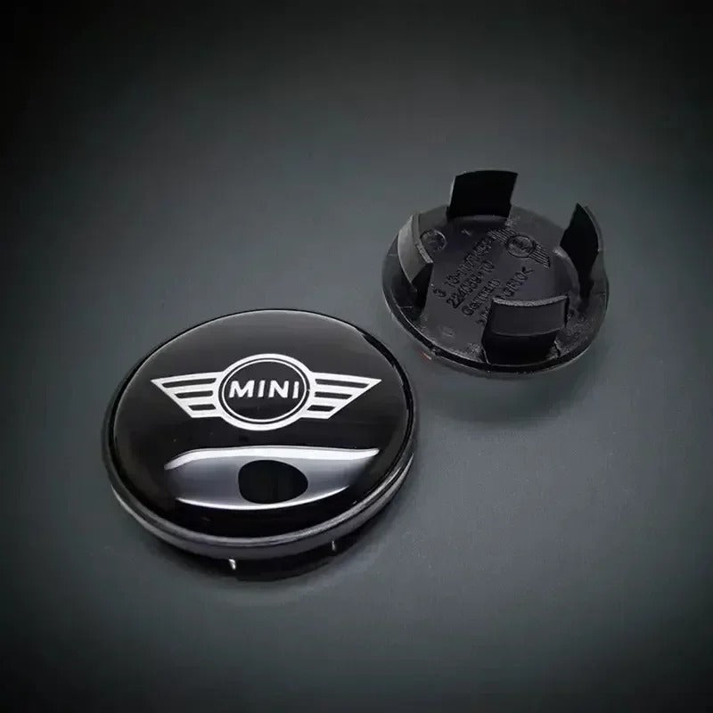 Mini Cooper Wheel Centre Caps – Black 54mm | Genuine Fit & Style