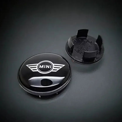 Mini Cooper Wheel Centre Caps – Black 54mm | Genuine Fit & Style