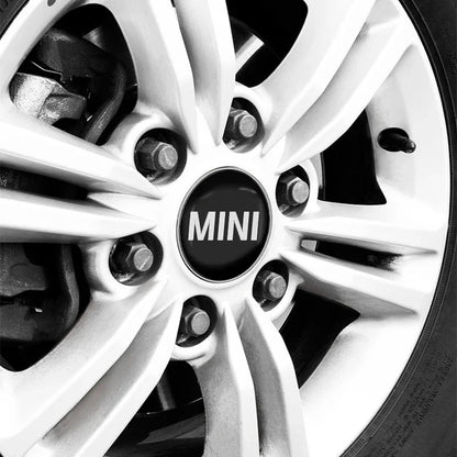 Mini Centre Caps Black – 56mm & 60mm | Perfect Fit for Mini Cooper Wheels