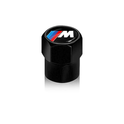 BMW Valve Caps Set Available in black, silver, green, blue, orange,red