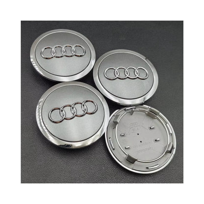 Aftermarket Audi centre caps 60mm for A3 A4 A6