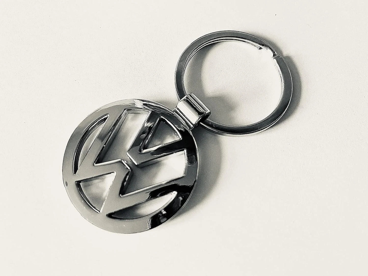 Volkswagen Metal Keyring – Silver Car Key Chain Fob