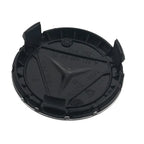 Mercedes 75mm Wheel Centre Caps - Traditional Blue Laurel Wreath Badges (4 Pcs)