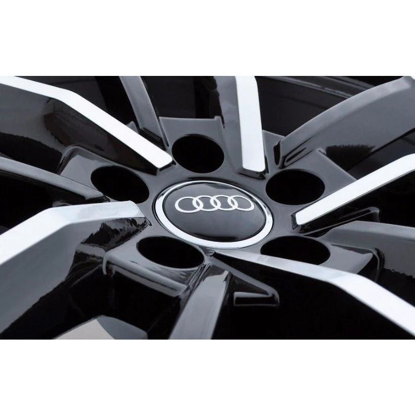 Audi 69 mm Wheel Centre Caps — Fits A4, A5 & A6 Alloys