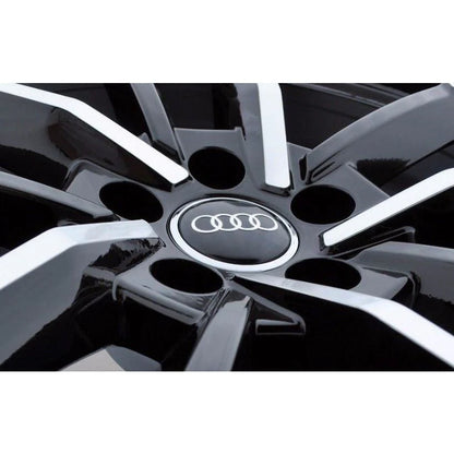 Audi 69 mm Wheel Centre Caps — Fits A4, A5 & A6 Alloys