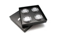 Mercedes 75mm AMG Affalterbach Wheel Centre Caps - Matte Black Edition (Set of 4)