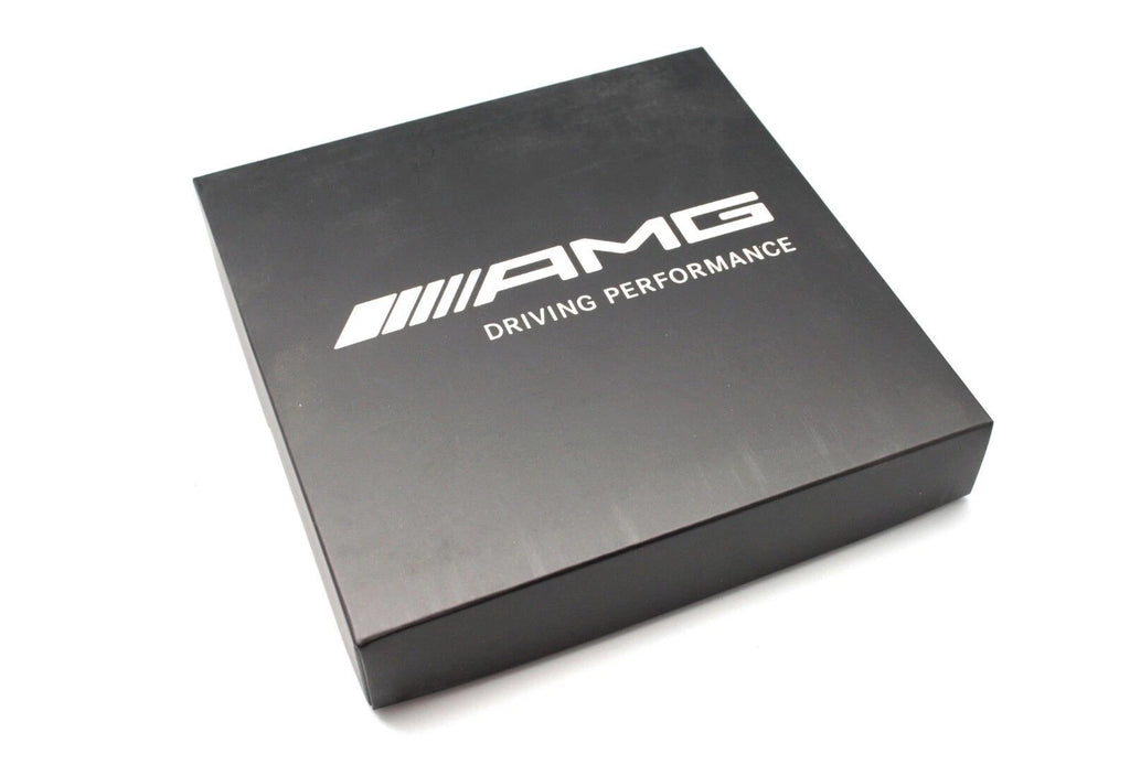 Mercedes 75mm AMG Affalterbach Wheel Centre Caps - Matte Black Edition (Set of 4)