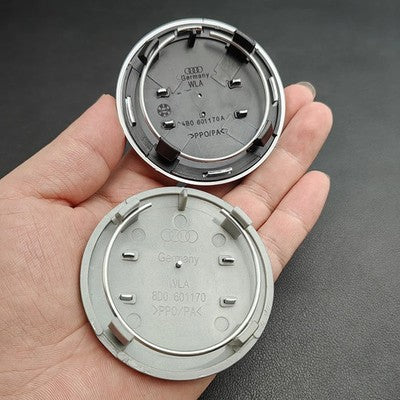 Audi 69 mm Wheel Centre Caps — Fits A4, A5 & A6 Alloys